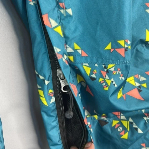 BETTY RIDES Mosiac Print Rocker Snowboard Ski Pant Teal Green 10K Waterproof S - Picture 5 of 16